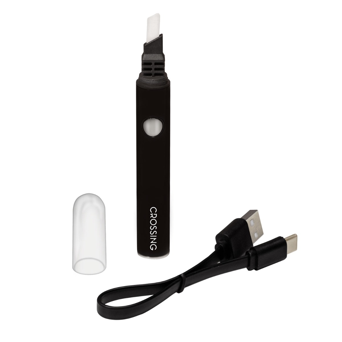 Crossing Hot Knife with USB charging cable