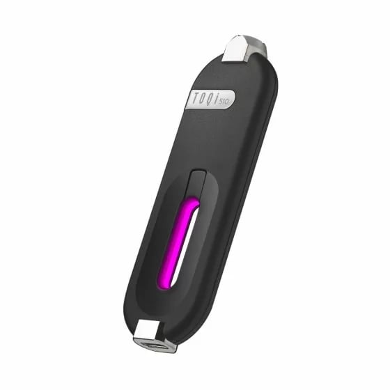 TOQi 510 Verdampfer mit lila LED-Licht
