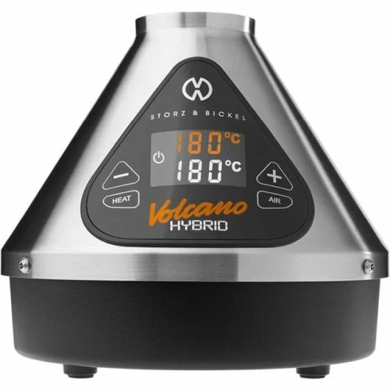 Heizkammer des Volcano Hybrid mit digitalem Display