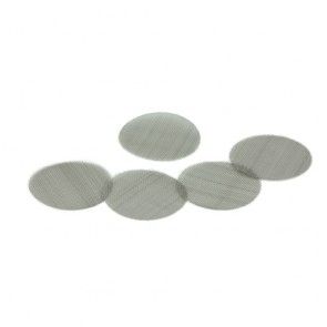 5 x Edelstahlfilter (2,5cm)