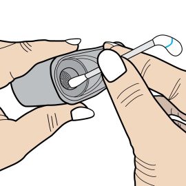 Reinigungsgerät mit Zeus Schmutzstab